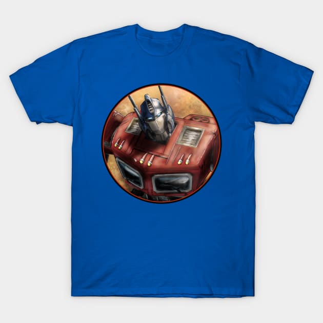 Optimus Prime T-Shirt by A Grimes Studio